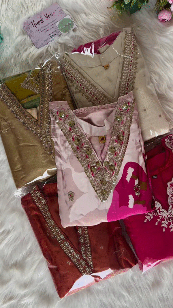 Elegant Embroidered Suit Collection – Timeless Ethnic Wear
