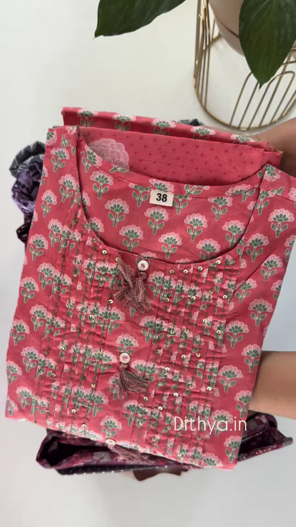 Multicolor Floral Elegance – Stylish & Comfortable Ethnic Wear - Image 4