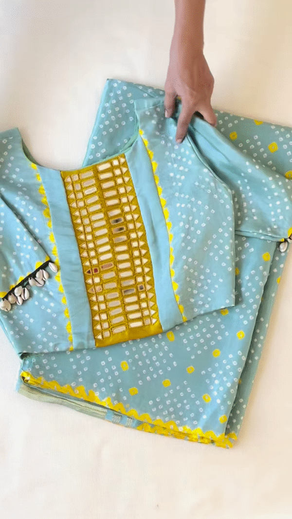 Ethnic Chic – Mirror Work & Shell Embellishments