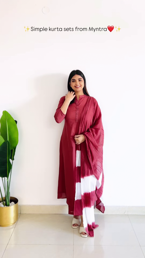 Elegant Brown Kurta Set for a Graceful Look
