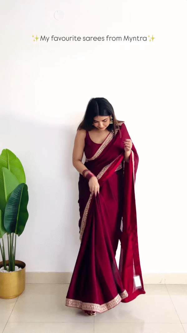 💙✨ Elegance in Every Drape – My Favorite Saree Picks ✨💙 - Image 2
