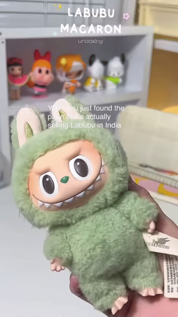 Authentic Labubu Plush Toy – Designer Edition for Collectors - Image 2