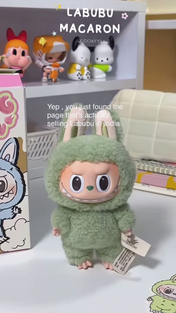 Authentic Labubu Plush Toy – Designer Edition for Collectors