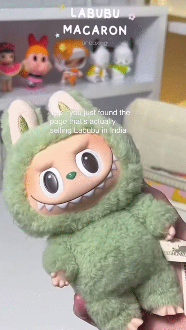 Authentic Labubu Plush Toy – Designer Edition for Collectors - Image 3